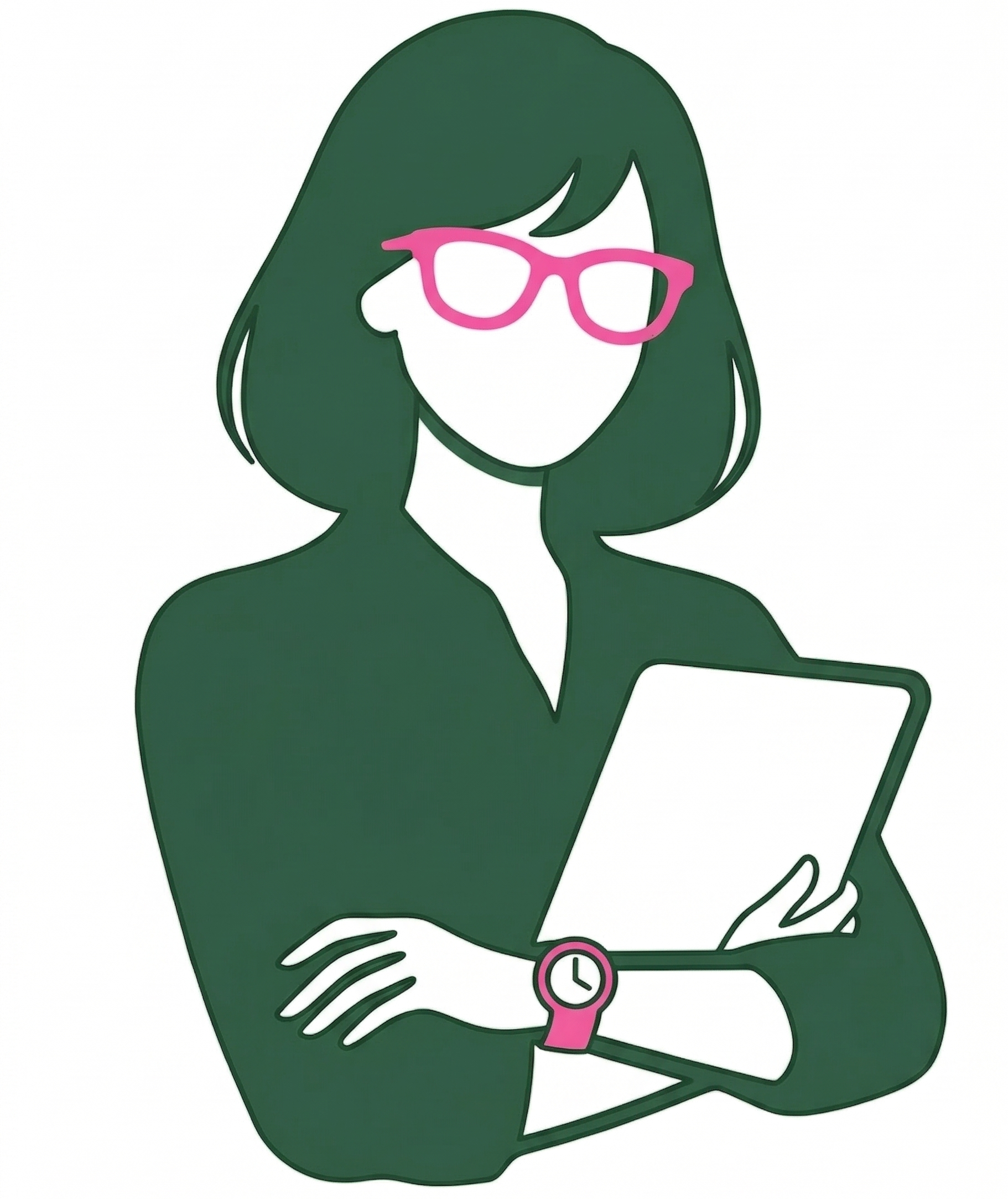 Logotipo de la chica para todo